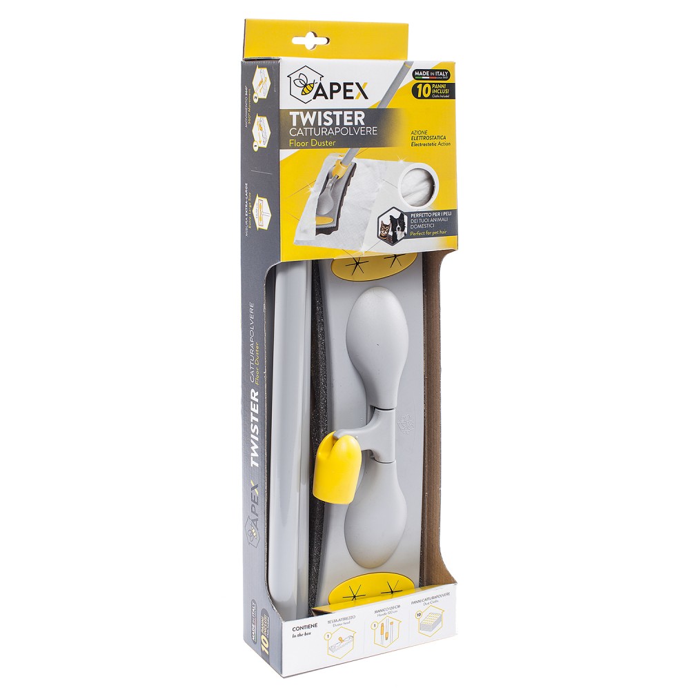 TWISTER SISTEMA CATTURAPOLVERE 5 panni inclusi