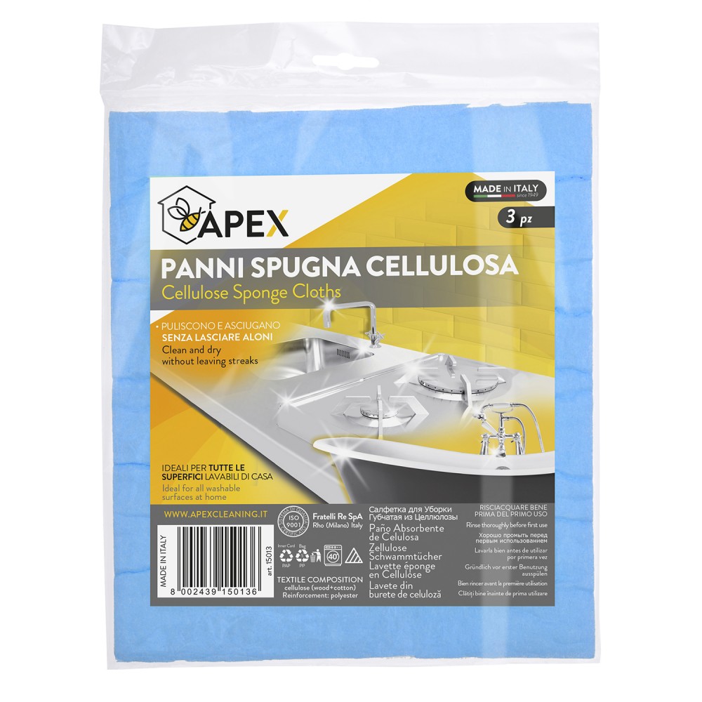 PANNO SPUGNA CELLULOSA 3 PZ   **FP**
