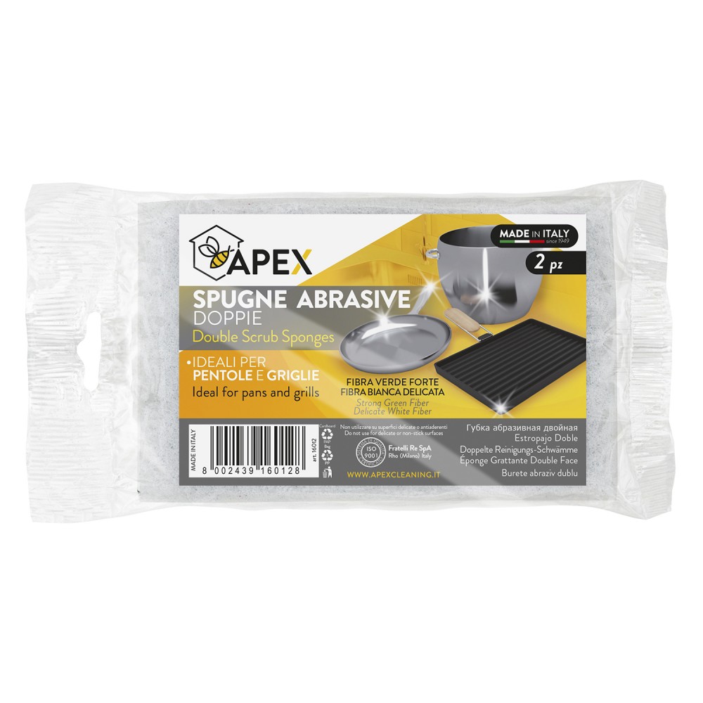 SPUGNA DOPPIO USO 2 PEZZI