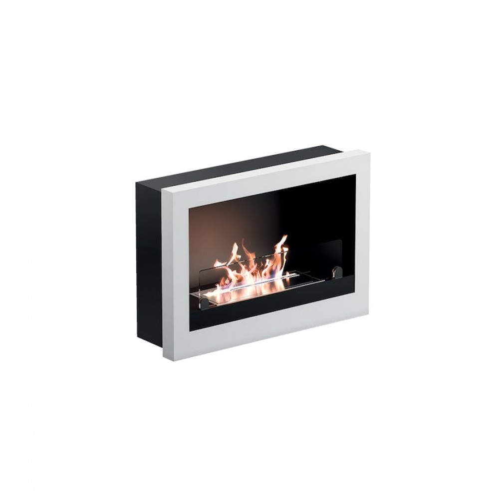 BIOCAMINO MOD.TREVISO BIANCO 3000W