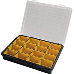 PORTAMINUTERIA CON 16 VASCHETTE REMOVIBILI L242XP188XH37 MM,