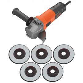 SMERIGLIATRICE 750W 115MM 5 DISCHI