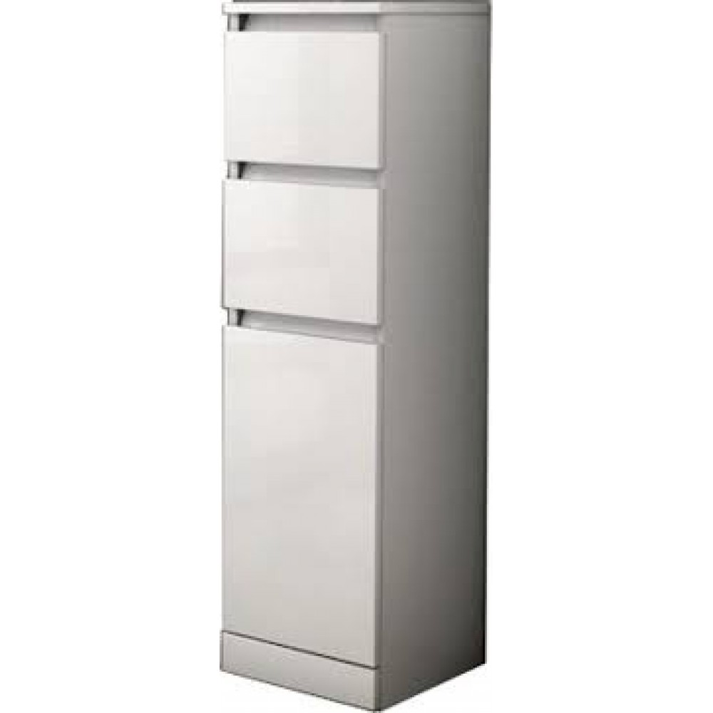 COLONNA MEDIA CM.30X33.5XH.112BIANCO LUCIDO