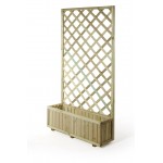 FIORIERA LEGNO 90x180x3CM. TRATTAMENTO AUTOCLAVE GARDEN