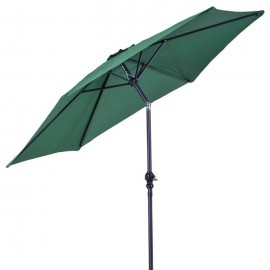 OMBRELLONE CON MANOVELLA VERDE SCURO Ø 2,70 MT.