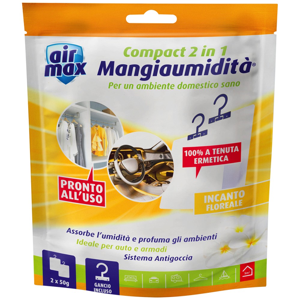 APPENDIBILE COMPACT 2 IN 1 INCANTO FLOREALE 2 X 50 GR