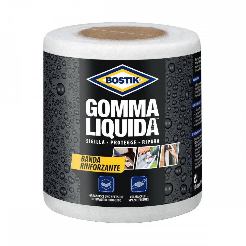 BOSTIK GOMMA LIQUIDA BANDA RINFORZANTE CM.10x10