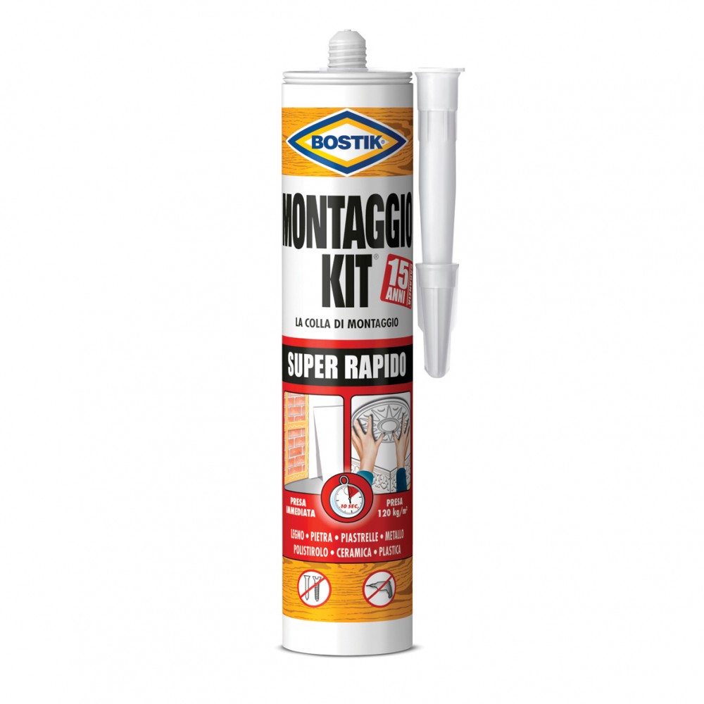MONTAGGIO KIT SUPER RAPIDO CARTUCCIA 370GR