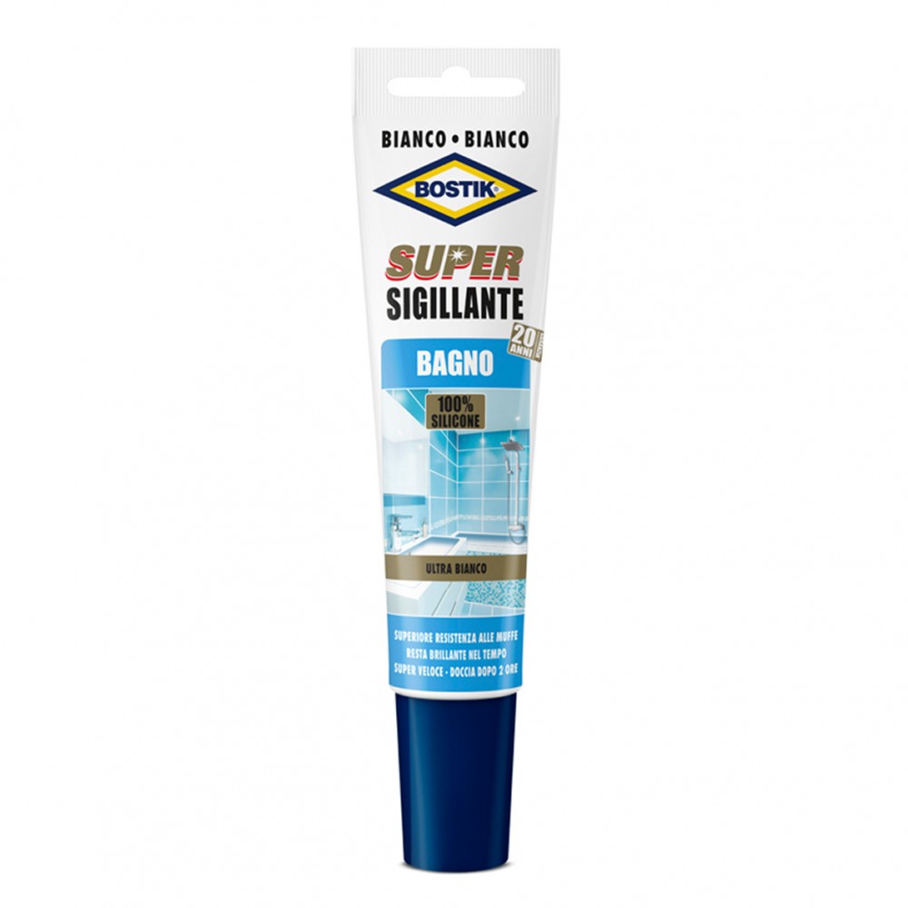 SUPER SIGILLANTE BAGNO BIANCO TUBO 150ML