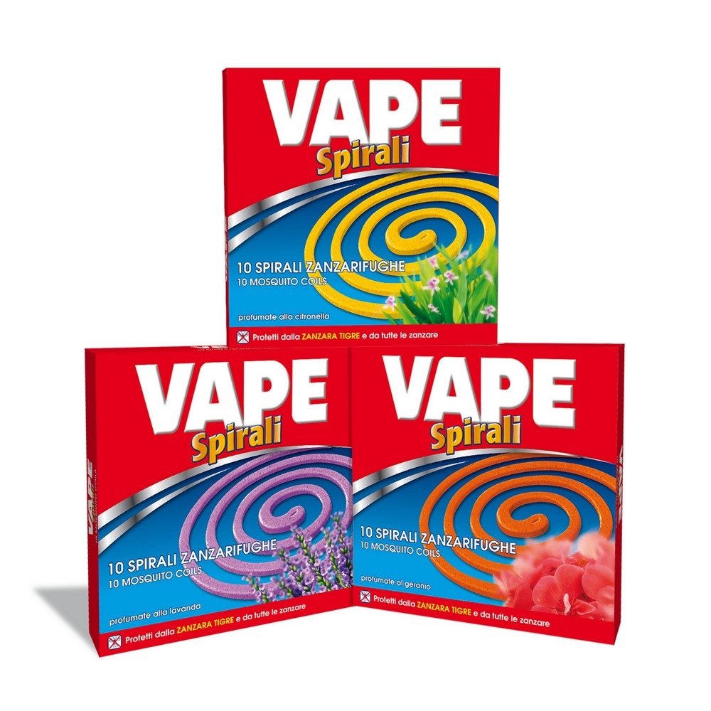 VAPE SPIRALI PROFUMATE ASSORTITE CASSA MISTA