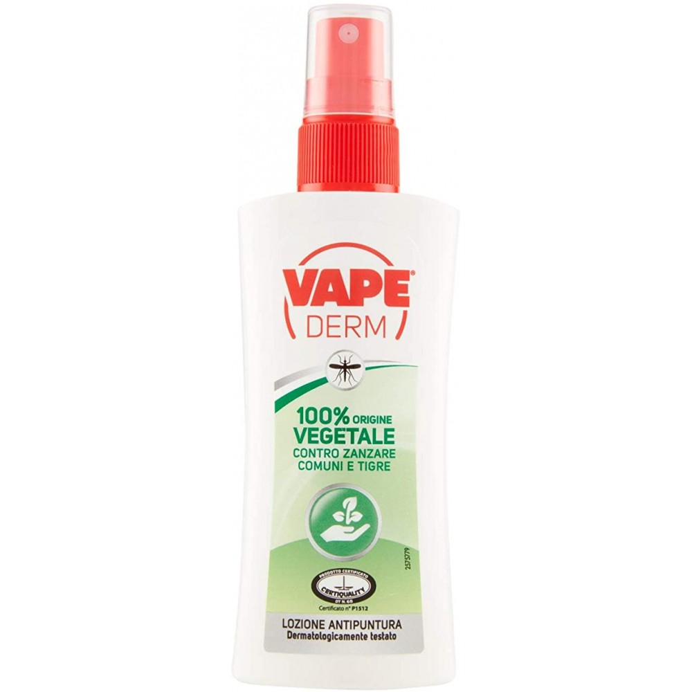 VAPE DERM HERBAL ANTIPUNTURA LOZIONE 100 ML 220267