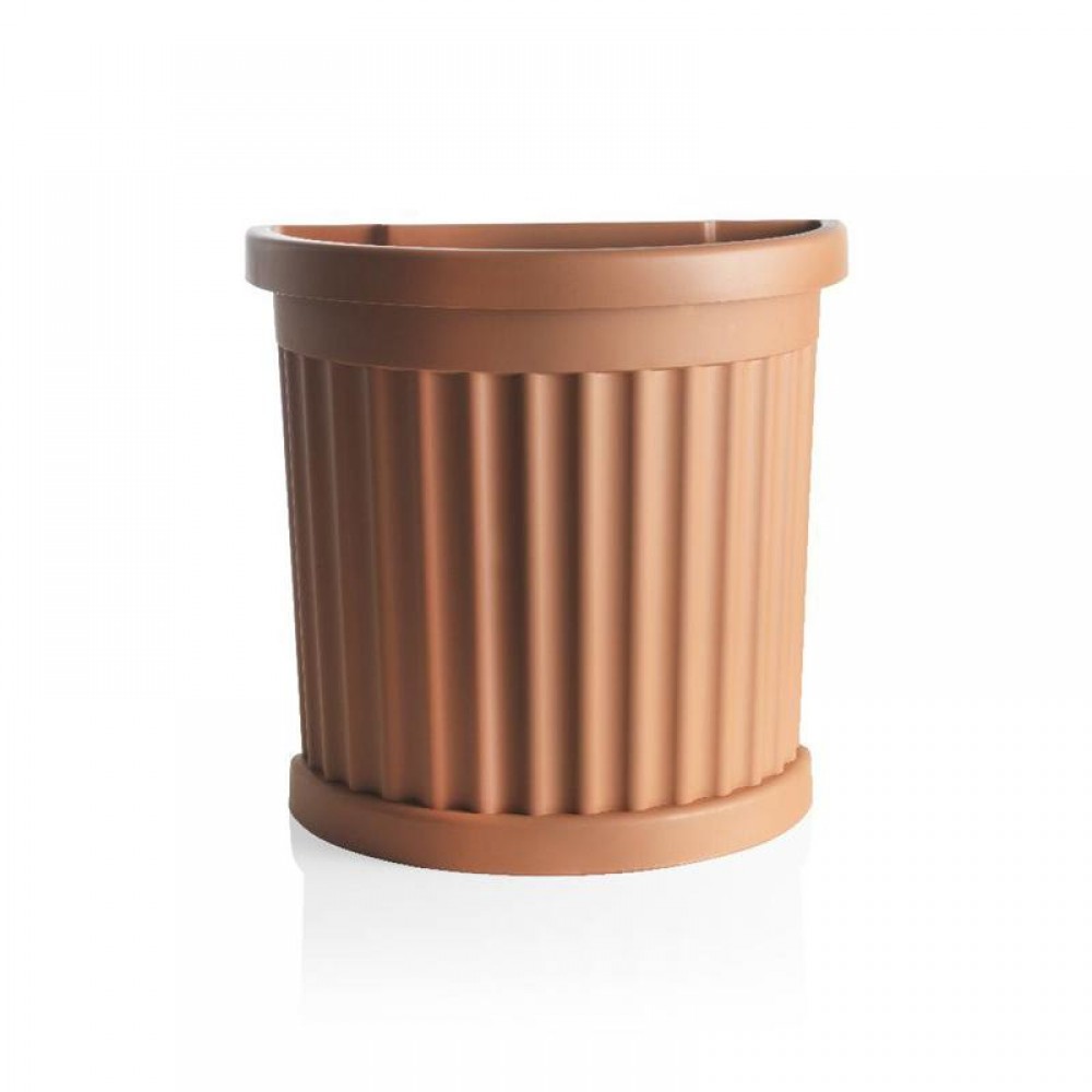 VASO ROMA MEZZALUNA COCCIO         52X27 H 49 BAMA