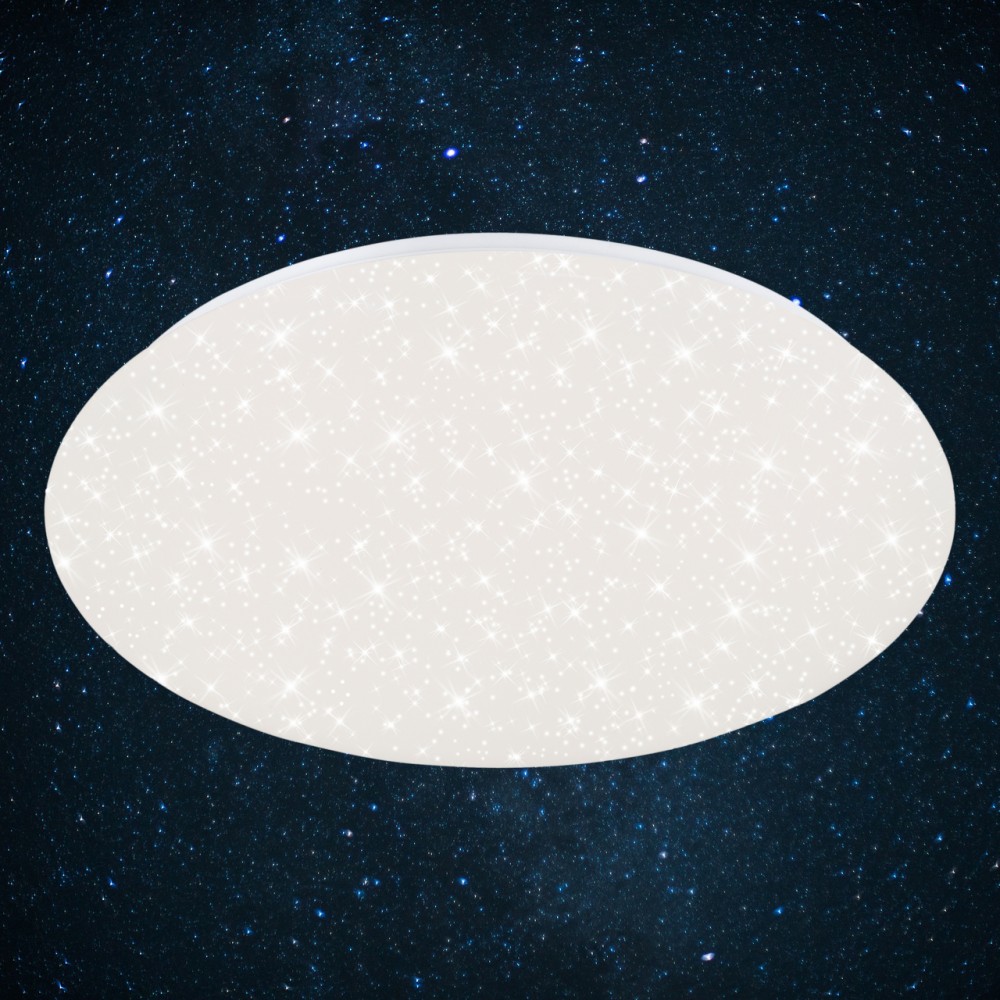 VERB - PLAFONIERA DIAM. 49,5CM 1 LED 48 WATT 4000 LUMEN - DIMMERABILE - INCL. TELECOMANDO
