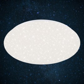 VERB - PLAFONIERA DIAM. 49,5CM 1 LED 48 WATT 4000 LUMEN - DIMMERABILE - INCL. TELECOMANDO