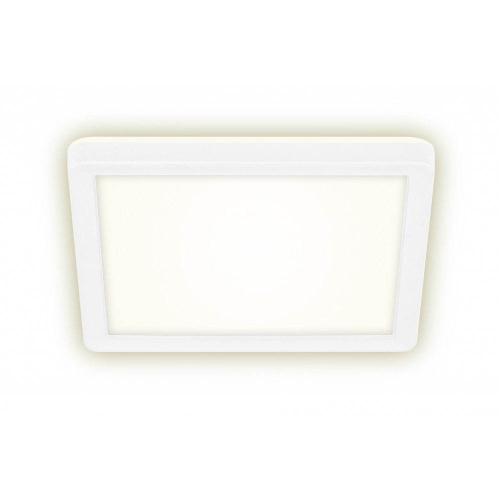 SLIM - PLAFONIERA CON EFFETTO ALONE 19 X 19CM LED 14WATT