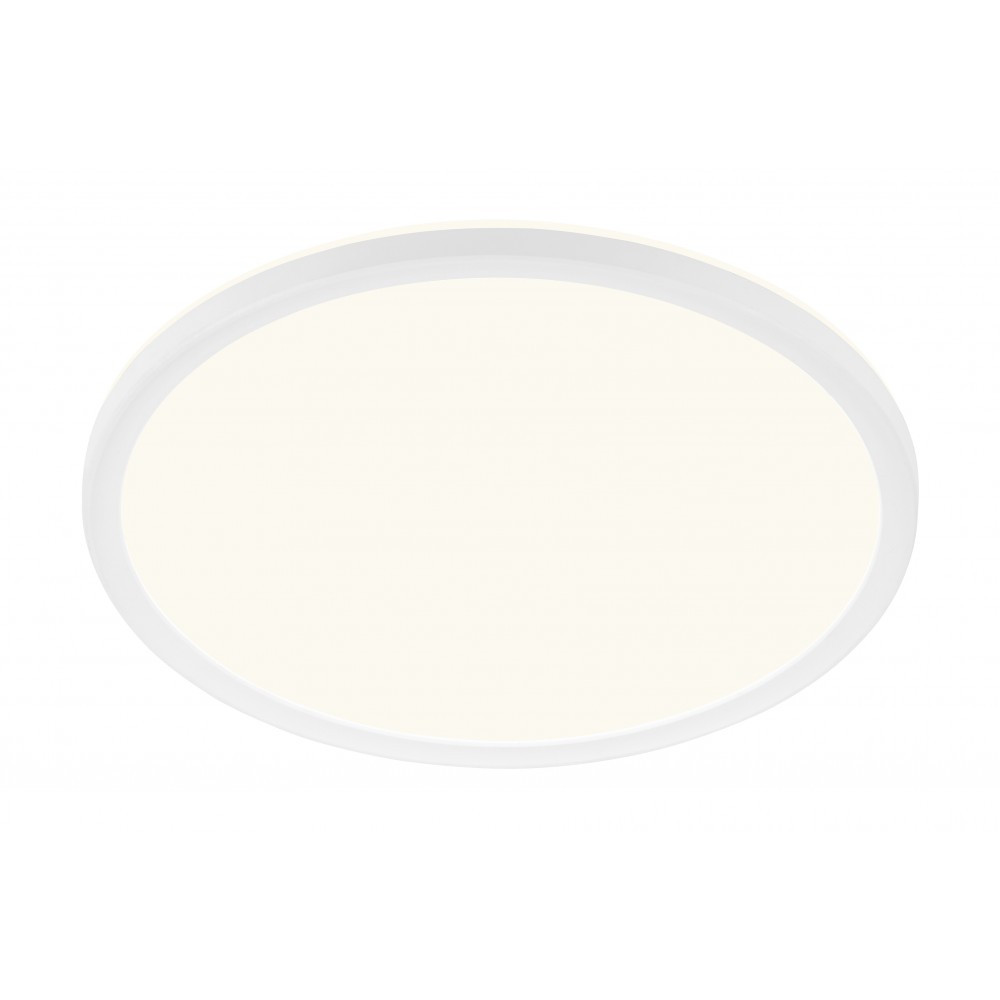 SLIM - PLAFONIERA CON EFFETTO ALONE DIAM. 30CM LED 18WATT