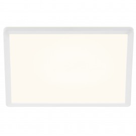 SLIM - PLAFONIERA CON EFFETTO ALONE 42 X 42CM LED 22WATT