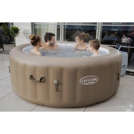 MINI PISCINA IDROMASSAGGIO GONF. LAY-Z-SPA PALM SPRING AIRJET 196*196*71 CM