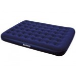 AIRBED BLU FLOCCATO MATRIMONIALE PLUS CM. 203X152X22