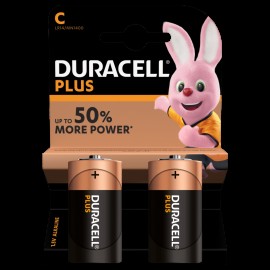 DURACELL PLUS Mezzatorcia (C), blister rosso 1400