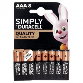 DURACELL SIMPLY MINISTILO 8 PEZZI BLISTER