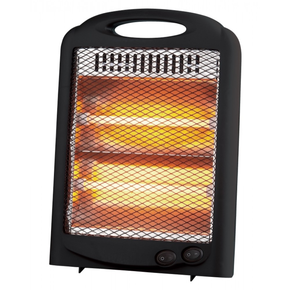 QUARZ PAD STUFA AL QUARZO 600W NERA