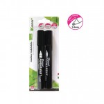 MARKER INDELEBILE PUNTA TONDA - BLISTER 2 PZ. - NERO