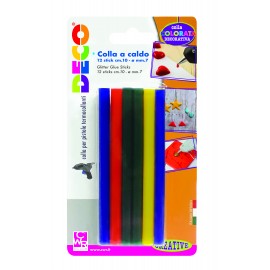 COLLA A CALDO - BLISTER 12 STICK DIAM. MM.7 - COLOR