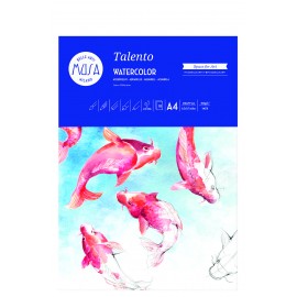 TALENTO - ACQUERELLO BLOCCO 10 FG. 300 GR. - CM.21X29,7 (A4)