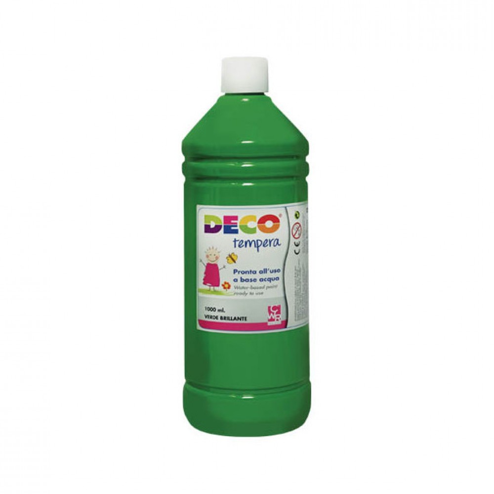 TEMPERA FLACONE ML.500 - VERDE BRILLANTE