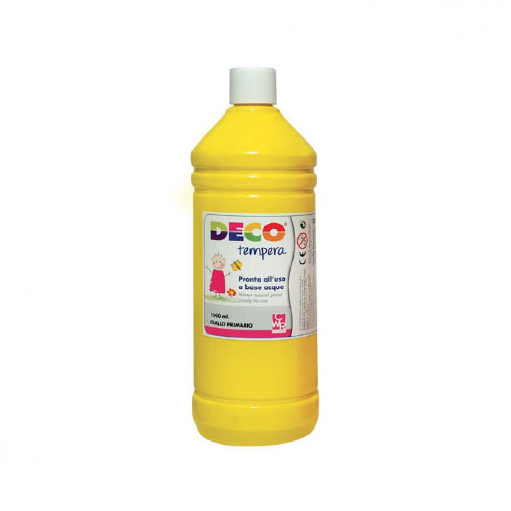 TEMPERA FLACONE ML.500 - GIALLO PRIMARIO