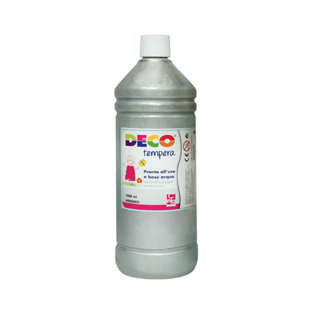 TEMPERA - FLACONE ML.500 - ARGENTO