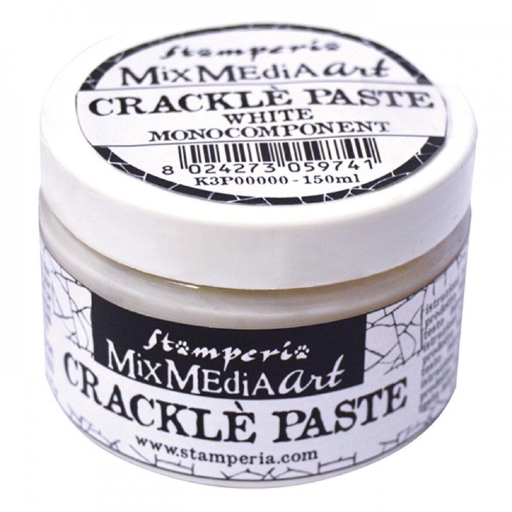 CRACKLE PASTE MONOCOMPONENTE 150ML BIANCA