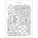 STAMPO MORBIDO F.TO A5 FARFALLA E MANOSCRITTI   **FP**