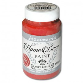 517 HOME DECO SOFT COLOR 110ML - WARM RED