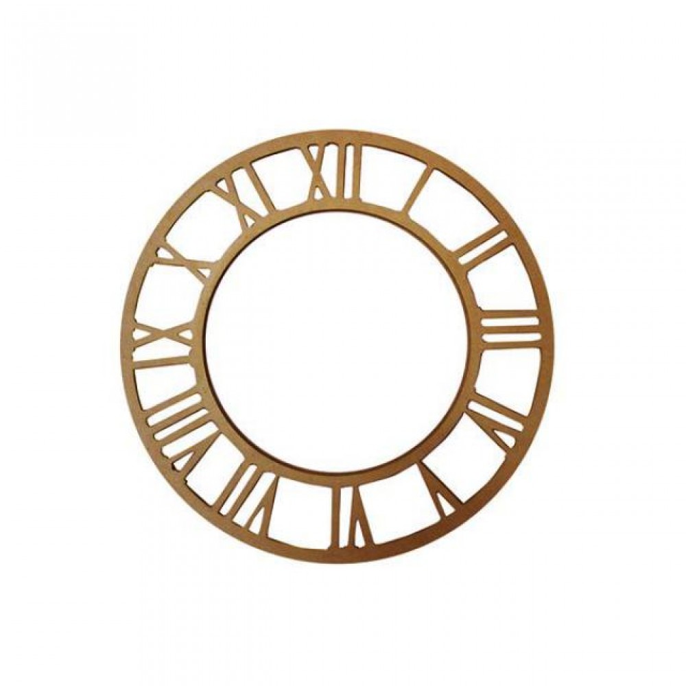 TOP NUMERI ROMANI ADATTABILE ALLA BASE KF64 DIAM. 21,5 MDF   **FP**