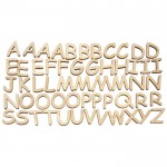 080 CONF. LETTERE ALFABETO 56 PZ - CM. 2,5 H