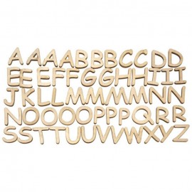 080 CONF. LETTERE ALFABETO 56 PZ - CM. 2,5 H