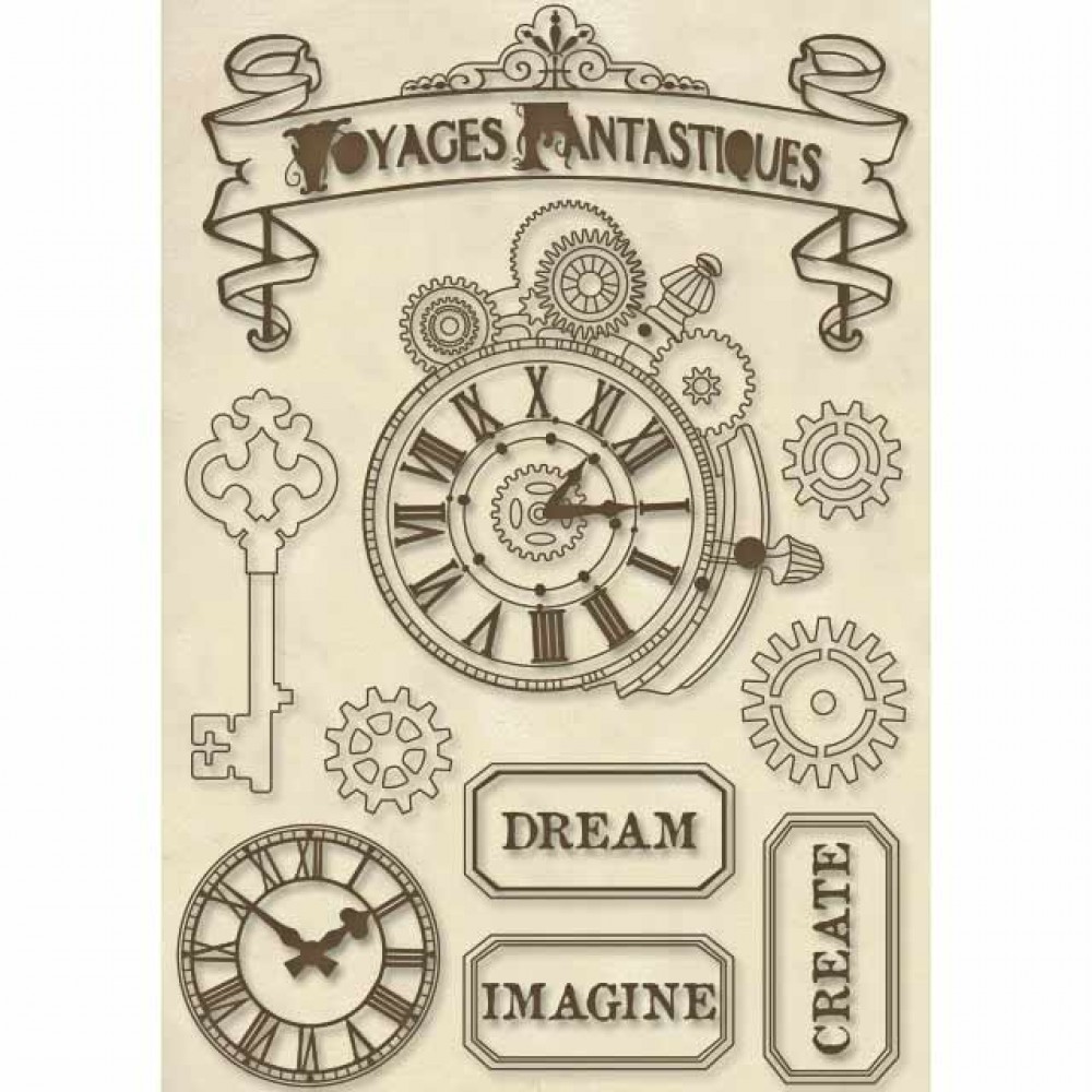 WOODEN SHAPE F.TO A5 - VOYAGES FANTASTIQUES