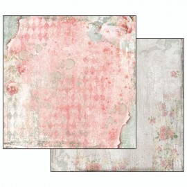 FOGLIO DOUBLE FACE DREAM TEXTURE CON ROSA   **FP**