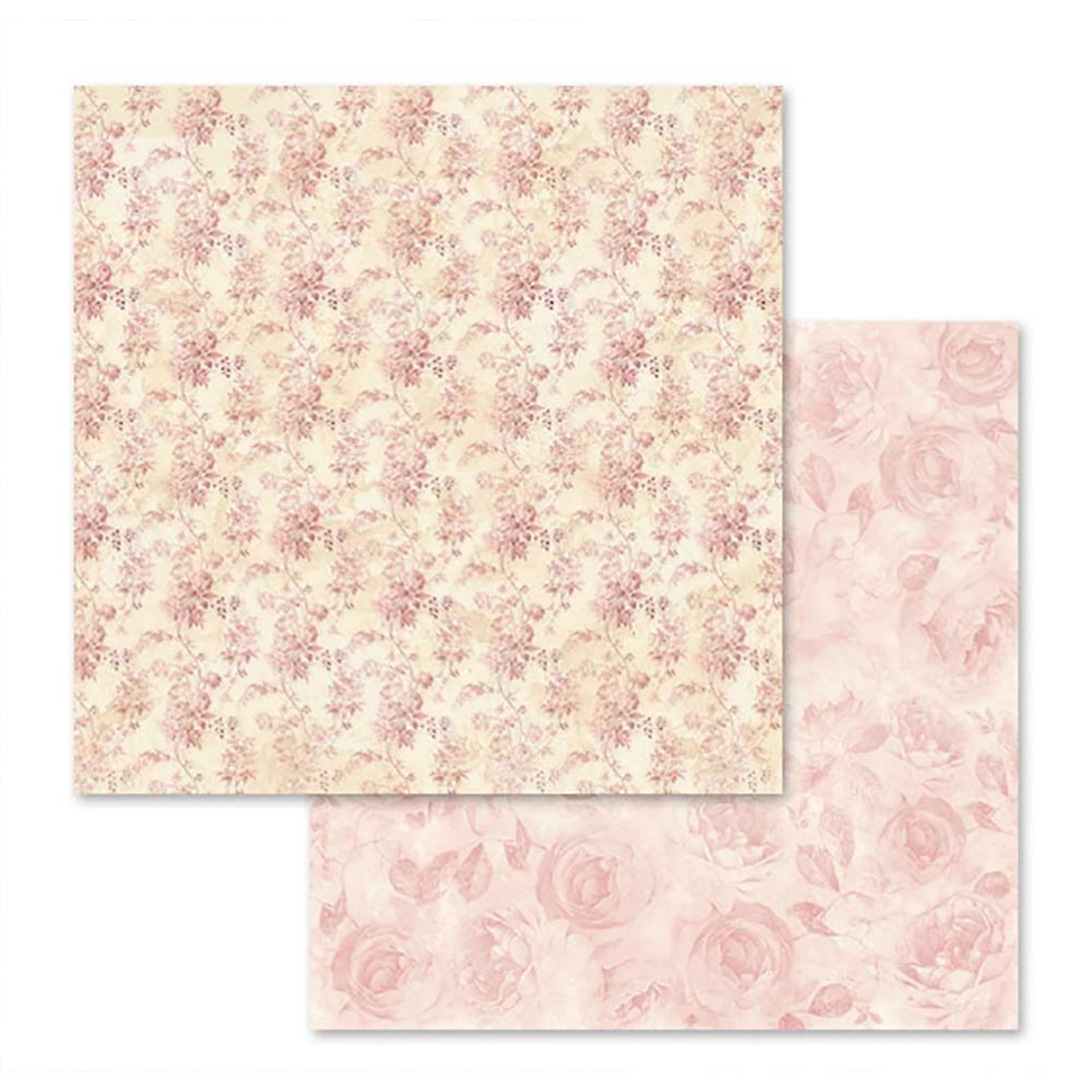 BLOCCO 10 FOGLI SCRAPBOOKING 30X30 ROMANTIC COZY WINTER