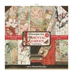 BLOCCO 10 FOGLI 30X30 DOUBLE FACE ORIENTAL GARDEN