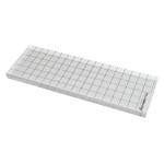 BLOCCO ACRILICO RIGATO CM. 18.5X6X1   **FP**