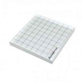 BLOCCO ACRILICO RIGATO CM. 8,5X9X1
