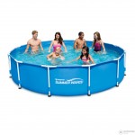 PISCINA CON TELO POLYGROUP CON POMPA 366 X 76H P200123 