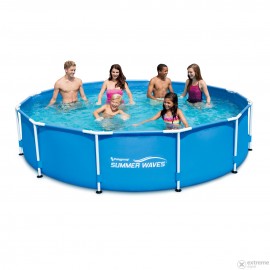 PISCINA CON TELO POLYGROUP CON POMPA 366 X 76H P200123 