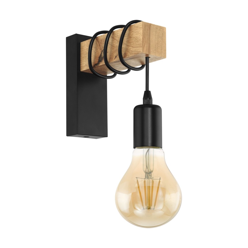 TOWNSHEND APPLIQUE E27-LED 1X10W  STRUTTURA IN MET