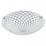 BIVIO PLAFONE 3X40W E27 STRUTTURA METALLO/ DIFFUSO