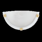 SALOME - APPLIQUE  1L X 60W E27  OTTONE+V. ALABAST   **FP**