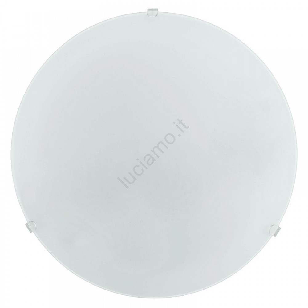 MARS - PLAFONIERA  1L X 60W E27 V.SATINATO BIANCO